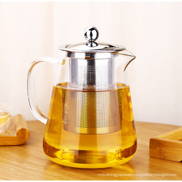 Haonai well selling glass teapot